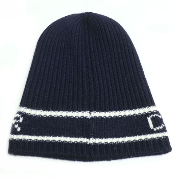 Dior Logo Knit Cap Navy 31 Noe714 Ixgh main image 4